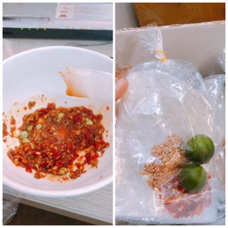 Bánh tráng sate tắc lớn