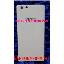 NẮP LƯNG  OPPO R1 MÀU TRẤNG