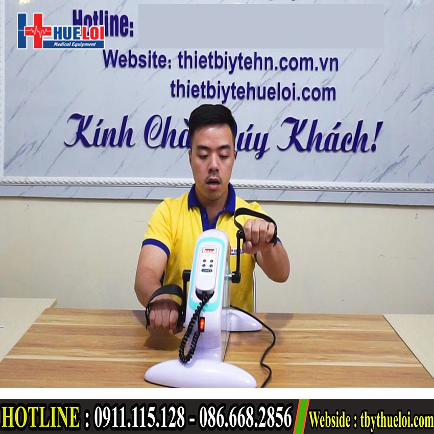 Máy tập tay chân cho người tai biến - Máy chạy điện tự động- phục hồi chức năng