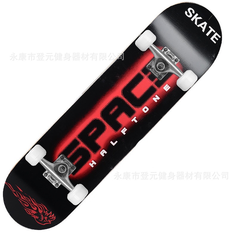 Ván Trượt Người Lớn Mặt Nhám CAO CẤP, Bánh Xe Có Đèn Led, Ván Trượt Thể Thao Skateboard Gỗ Phong Ép Chắc Chắn_Zenishop