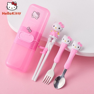 ☊đũa tập ăn hình hello kitty dễ thương cho bé