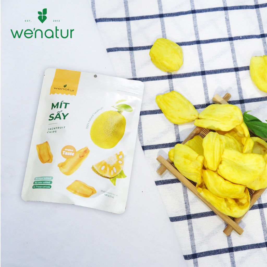 Mít Sấy Giòn Không Đường We'natur 100g