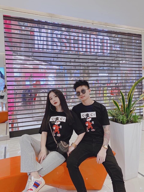 [GIÁ HUỶ DIỆT] Áo phông mickey mặc đôi nam nữ