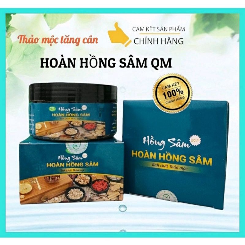 {Mẫu mới} TĂNG CÂN HOÀN HỒNG SÂM QM - chính hãng 100%