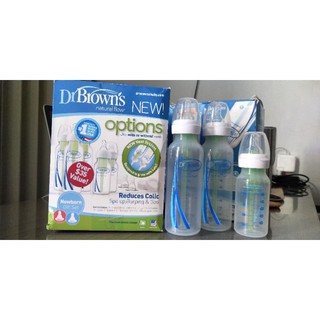 Dr Browns cổ hẹp 150ml/260ml( tặng nắp thành bình đựng sữa nẹ )