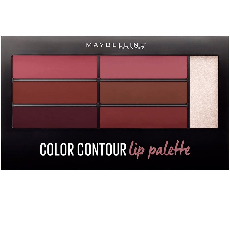 [Bill Usa] Bảng son Maybelline lip studio color contour lip palette