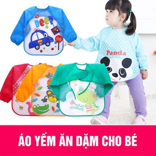 Áo yếm ăn dặm dài tay chống bẩn cho bé ,Đồ sơ sinh mẹ và bé trai gái chuyên sỉ giá rẻ sale deal hot