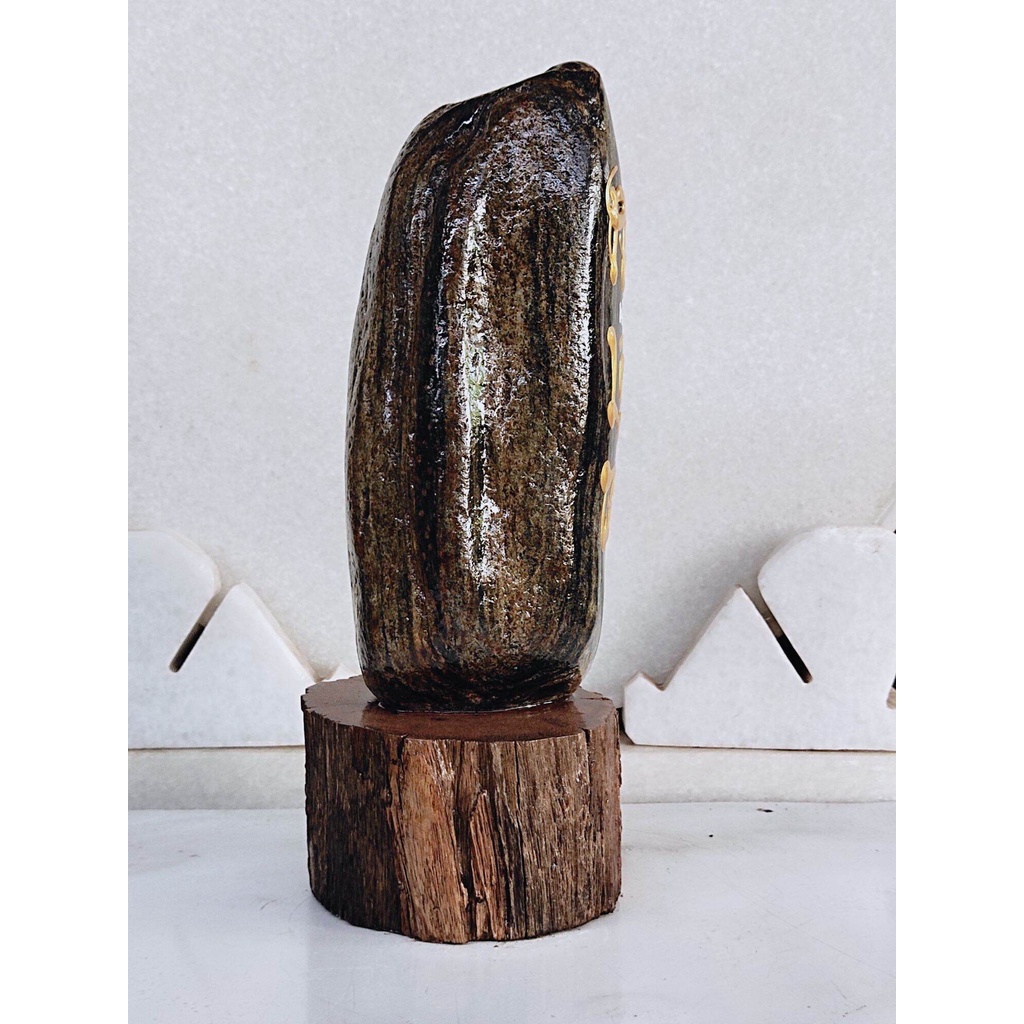 Thư pháp trên đá đa sắc 💯% tự nhiên.﻿, viết chữ thư pháp theo yêu cầu của khách hàng