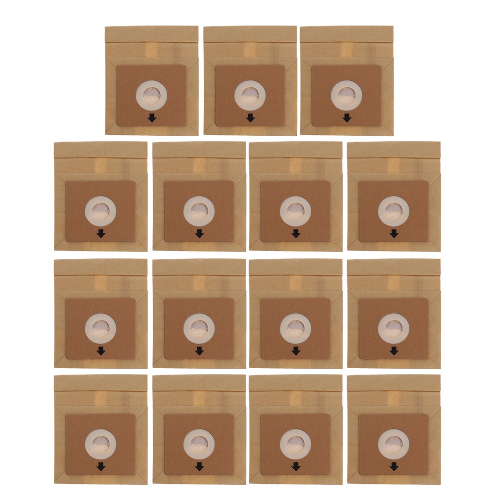 Set 15 túi giấy hút bụi 100 * 110mm 50mm chuyên dụng cho máy hút bụi