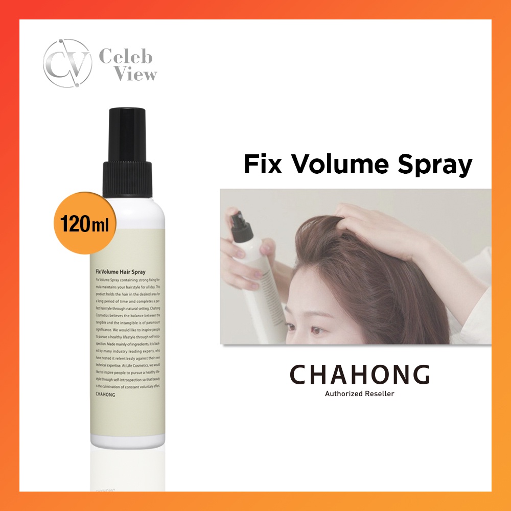 CHAHONG Keo xịt tóc Fix Volume 120ml