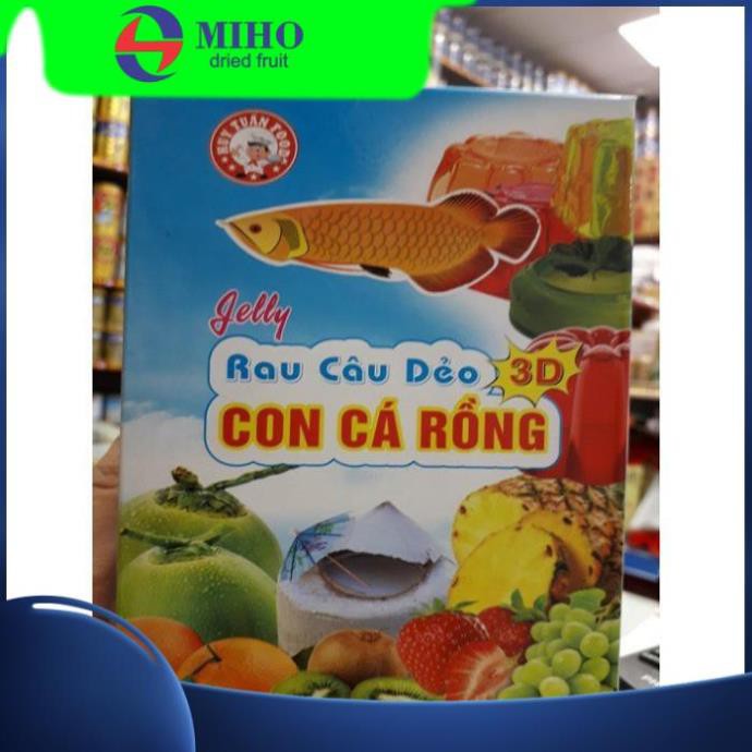 ✨-FREESHIP-✨ [2 gói] rau câu dẻo 3D cá rồng vàng (10gram/gói)