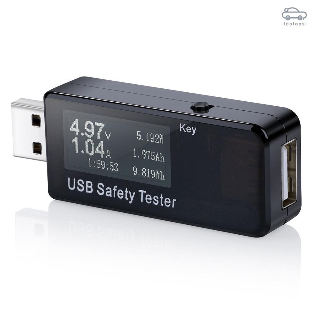 Thiết bị kiểm tra điện áp/dòng điện cổng USB DC 5.1A 30V