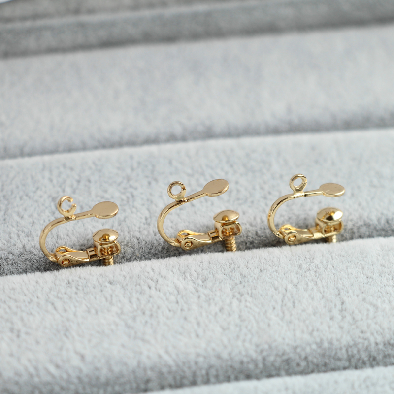 Khuyên Kẹp Tai Mạ Vàng 18K Sang Trọng