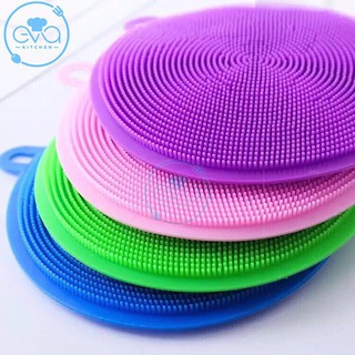 Combo 3 Miếng Rửa Chén Silicon Đa Năng
