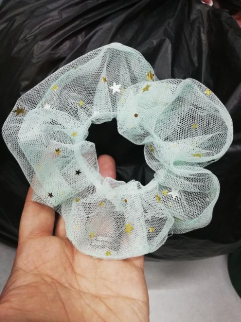 Cột vải Scrunchies ngôi sao