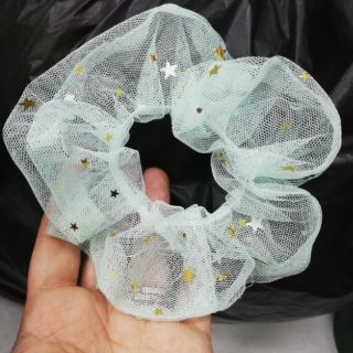 Cột vải Scrunchies ngôi sao