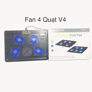 Đế tản nhiệt V4 - 4 Fan