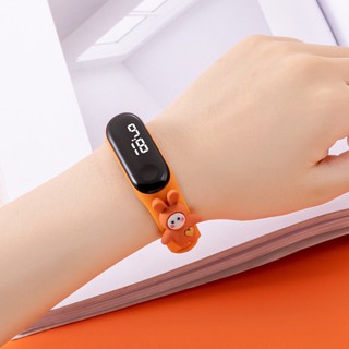 Đồng hồ trẻ em ZGO DISNEY Silicon nhiều màu, đồng hồ điện tử thông minh cho bé E132