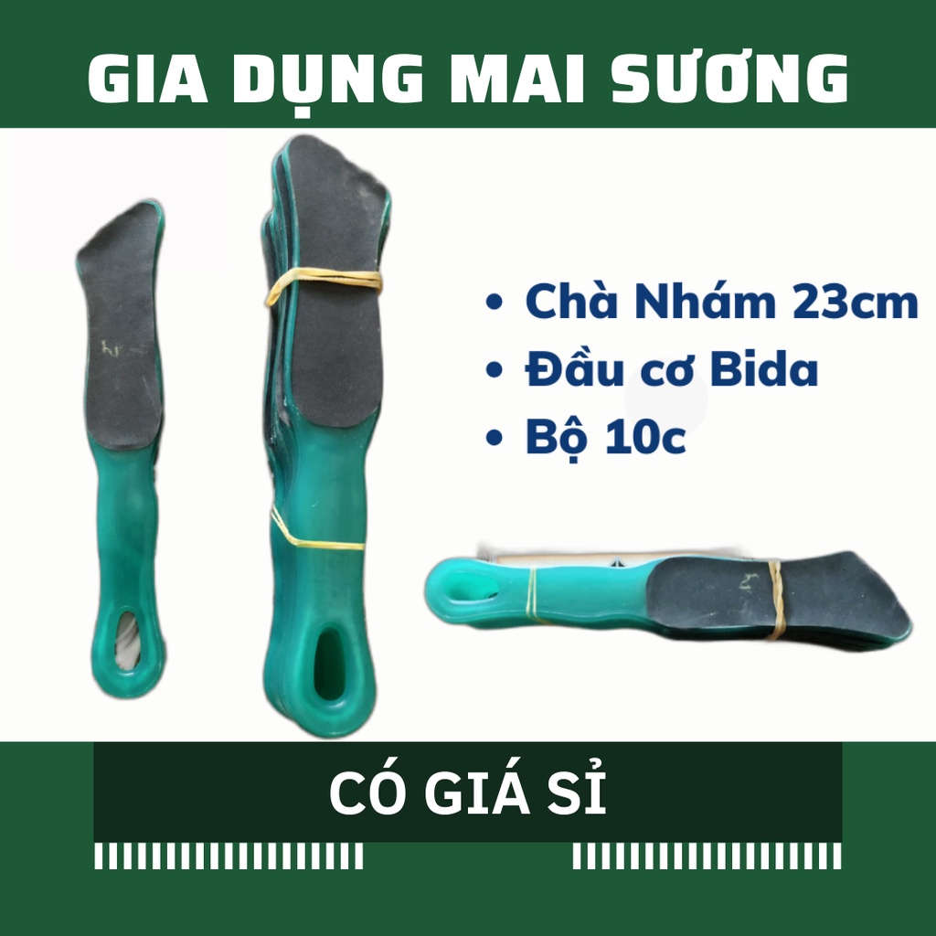 [Giá Sỉ] Bộ 10 Miếng Chà Nhám Đầu Cơ Bida Bi-A, Sửa Đầu Cơ Bida