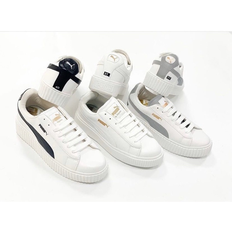 Giày thể thao nữ trắng đen, hàng full size 36-39