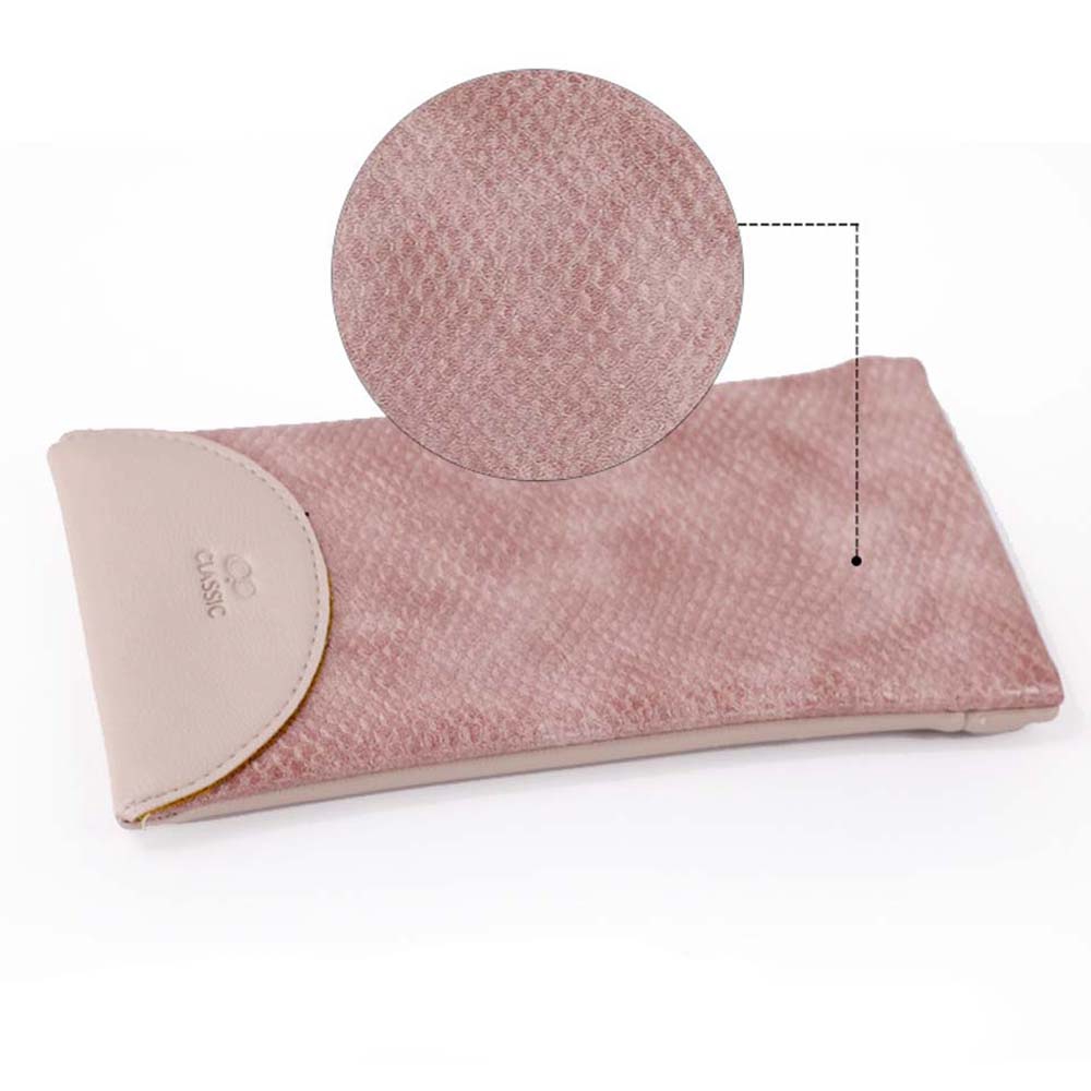 Ví đựng mắt kính bằng da rắn chống trầy