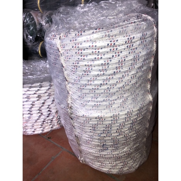 10 mét dây tết cường lực, dây đu lăn sơn, dây dù cứu sinh PCCC