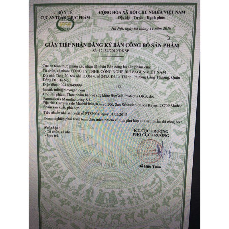 Men Vi Sinh Biogaia Protectics Dạng Viên Nhai Hộp 10 Viên Date 2023