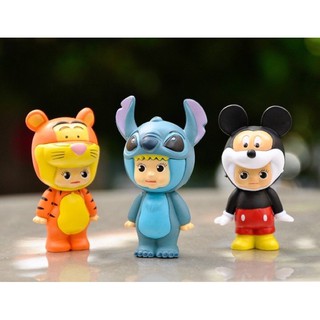 Mô hình nhân vật hoạt hình chibi lẻ 1 con