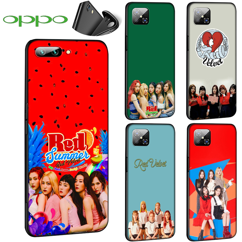 Soft Phone Case OPPO A3s A5 A37 Neo 9 A39 A57 A5s A7 A59 F1s A77 F3 A83 A1 F5 A73 F7 F9 Pro A7X Casing Sh224 Red Velvet Cover