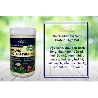 Sữa ngũ cốc từ bột đậu hạt rau củ bổ sung Đạm và Canxi Thuần Chay (500gr)