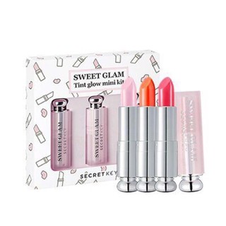 Set son dưỡng có màu secret key sweet glam tint glow