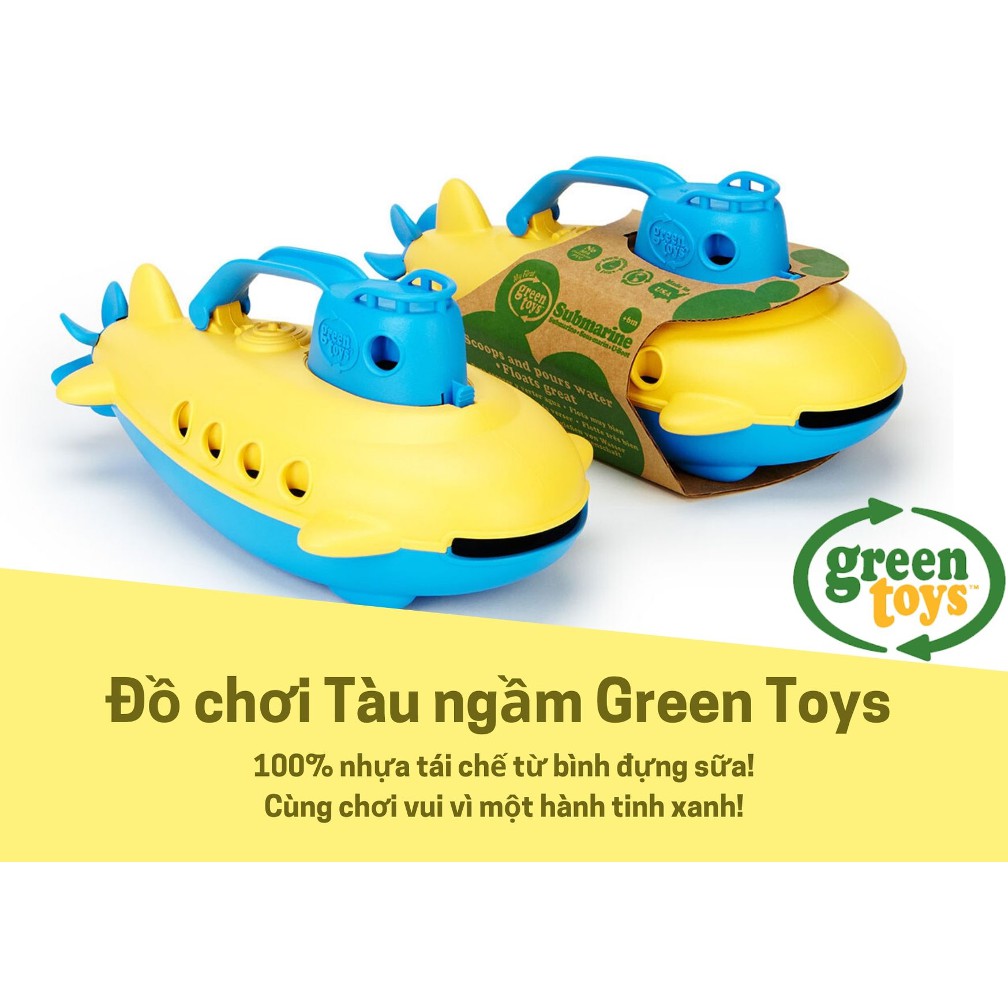 Đồ chơi tàu ngầm Green Toys - Cabin xanh dương