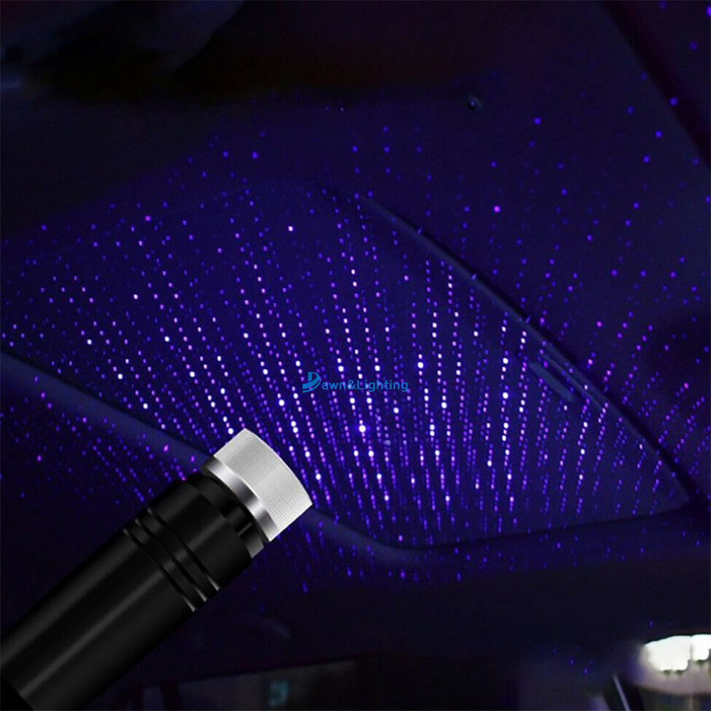 Đèn LED Tạo Hiệu Ứng Galaxy Mini Cổng USB Có Thể Điều Chỉnh Trang Trí Nóc Xe Hơi