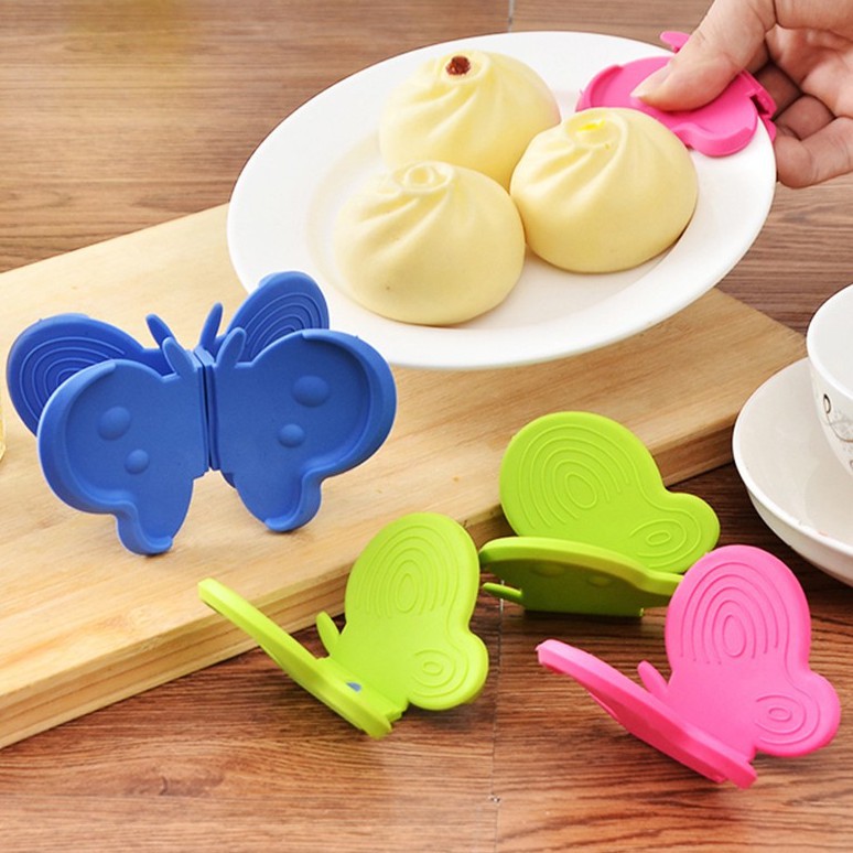 Bộ 2 Kẹp - bắt- gắp nóng hình bướm siêu cutemeomeo