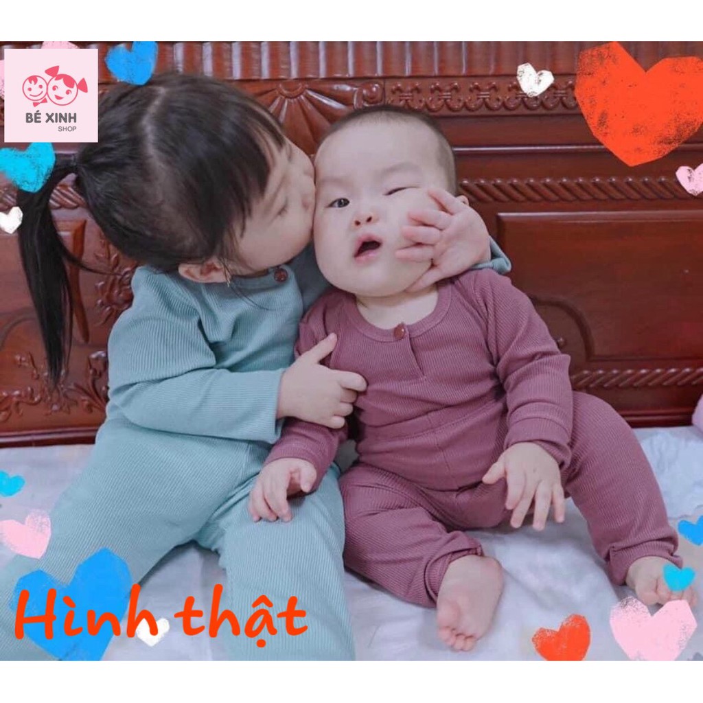 Sale! Bộ quần áo dài tay thun lạnh cho bé gái, bé trai từ (5-18kg) họa tiết hoạt hình dễ thương ( bộ áo có mũ) (DT11)