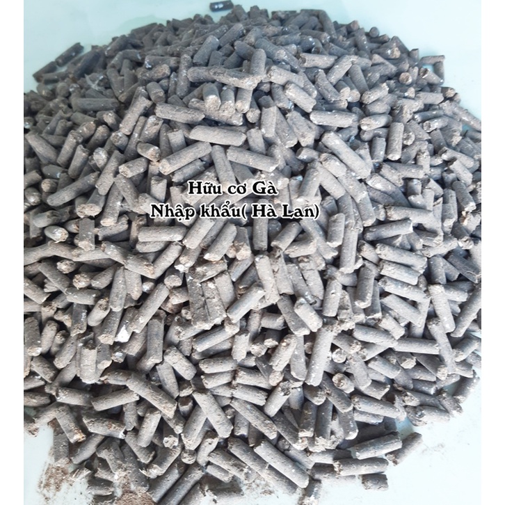 PHÂN GÀ HỮU CƠ DẠNG VIÊN BIO PELLETS: Đất Tơi Xốp, Thông Thoáng, Cây Trồng Dễ Hấp Thu Dinh Dưỡng