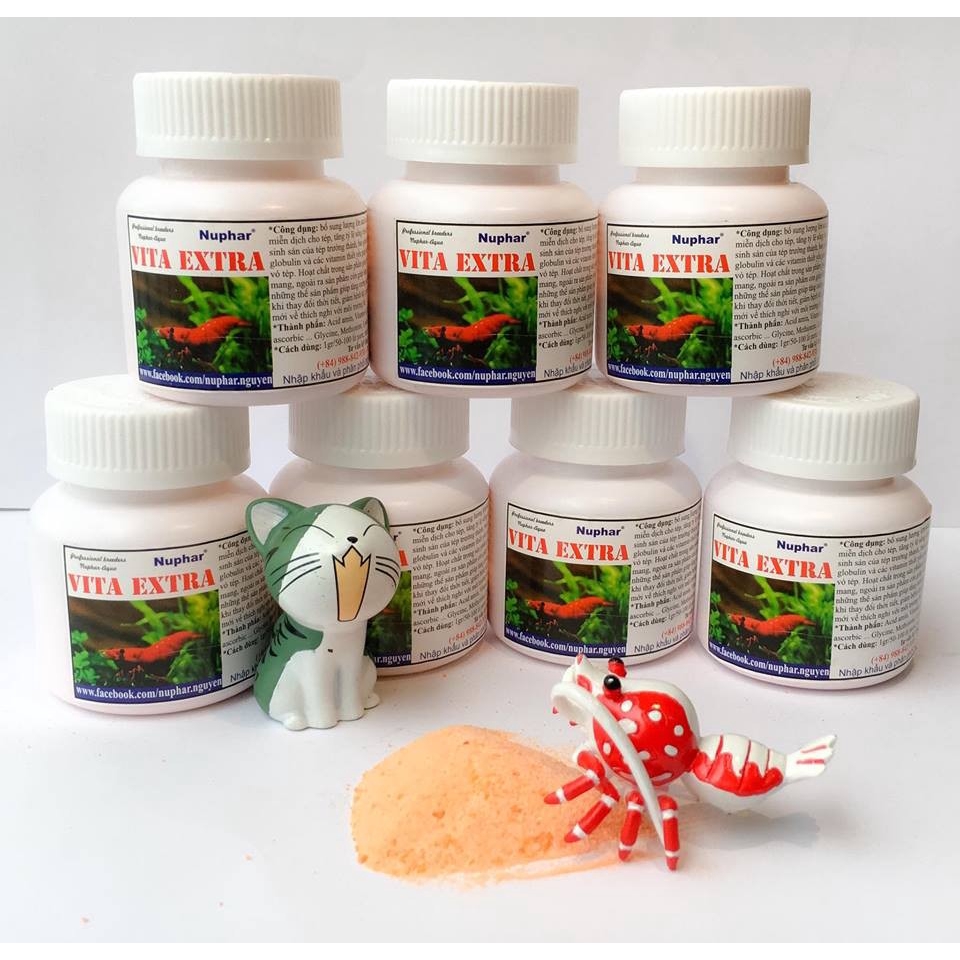 Nuphar Vita Extra tang cường vitamin cho cá