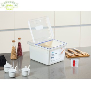 Thùng đựng gạo cao cấp chuẩn nhật bản sendai 12kg - thgn12 chống ẩm mốc, bảo vệ gạo