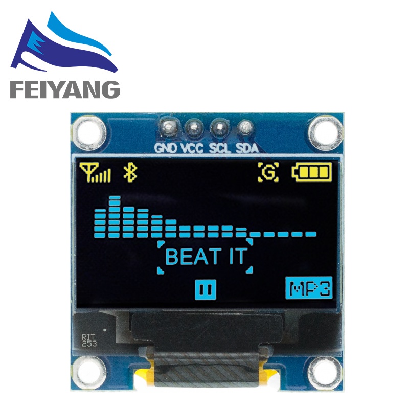 Mô Đun HiểN Thị OLED 4pin / 7pin 0.96 "IIC I2C OLED 0.96 inch 128X64 OLED 0.96" IIC I2C Chuyên Dụng Cho arduino