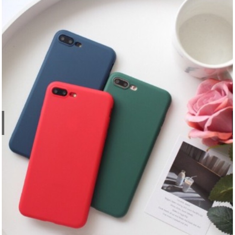Ốp Iphone TRƠN DẺO 8 MÀU