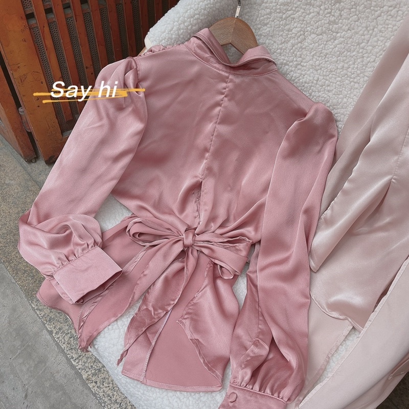 ÁO NÚT BỌC CỘT LƯNG SAU ✨✨✨