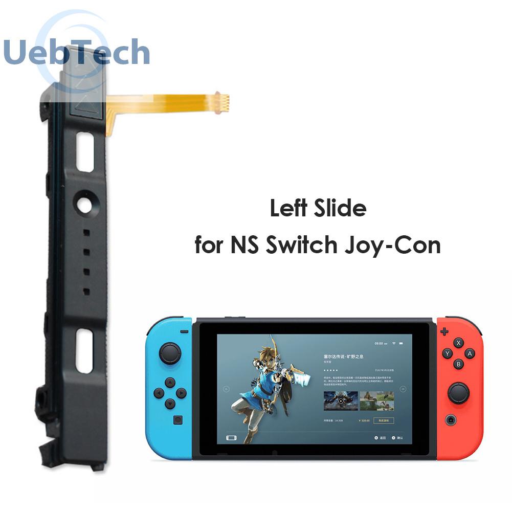 Uebtech L R Slide Rail Slider with Flex Cable for Nintendo Switch Joy Con Fix Part