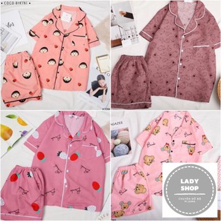 [Siêu Hot] Bộ đồ Pijama 💖 Bộ Ngủ - Đồ Mặc Nhà Kate Thái (Hình Ngựa HT273) [HÀNG ĐẸP CHUẨN]