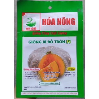 Hạt giống bí đỏ tròn F1