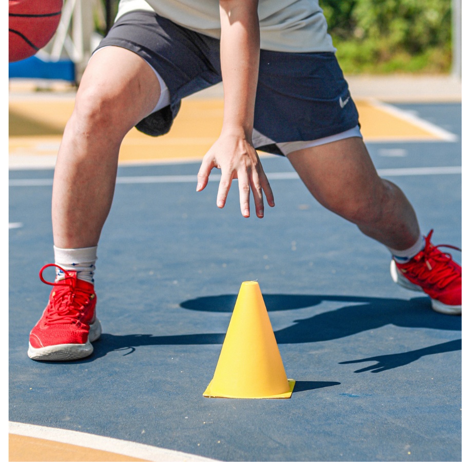 Nấm tập chiến thuật, mắc cơ bóng đá thể thao loại cao 25cm