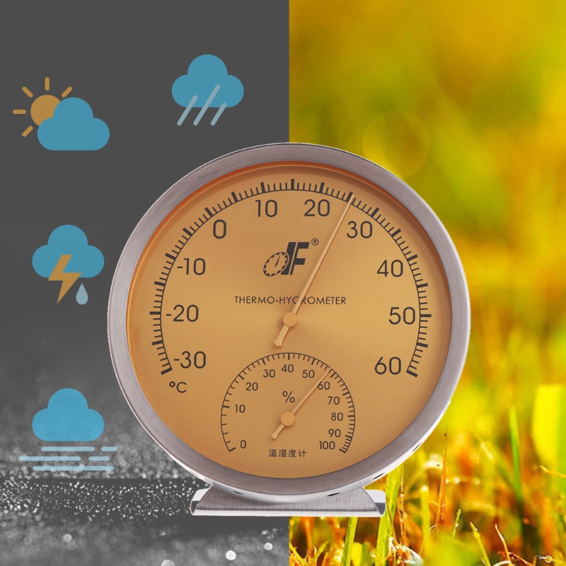 Đồng Hồ Đo Độ Ẩm Thuốc Lá Bằng Kính Thay Thế Chuyên Dụng