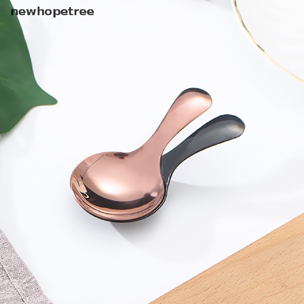 Muỗng Múc Gia Vị Bằng Thép Không Gỉ Tay Cầm Ngắn