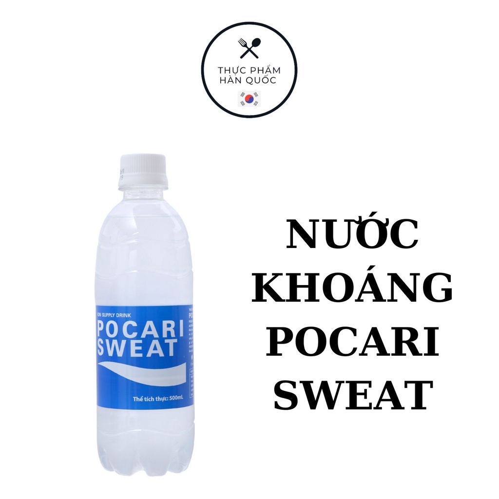Thùng nước khoáng Pocari Sweat 500ml 24 chai