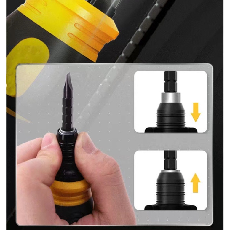 Bộ Tuốc Nơ Vít Mini 13 Trong 1 Đa Chức Năng Giúp Sửa Chữa Và Tiết Kiệm Sức Lao Động