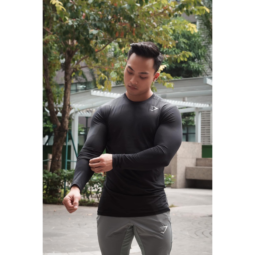 Áo dài tay Gym.Shark Arrival Long Sleeve